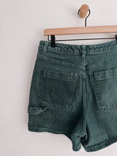 Load image into Gallery viewer, Universal Thread Green High Rise Denim Shorts - Size 8

