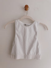 Load image into Gallery viewer, Zara High Neck White Tank - Size S

