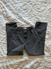 Load image into Gallery viewer, a&amp;f &#39;90s straight high rise black jean
