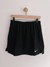 Load image into Gallery viewer, High Rise Black Nike Tennis Skirt - Size M
