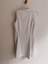 Load image into Gallery viewer, White Half Zip Tennis Dress - Size S

