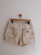 Load image into Gallery viewer, Vintage High Rise Dickies Cargo Style Denim Cutoffs- Size 10
